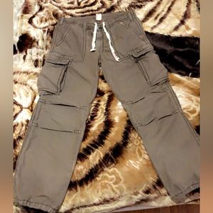 True Religion cargo pants khaki with black contrast stitching OPEN TO OFFERS